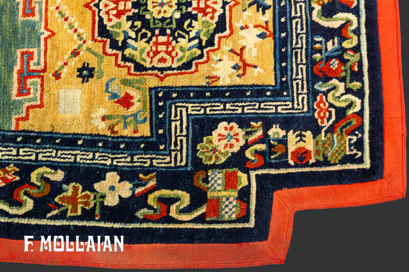 Antique Tibetan Rug n°:49041762